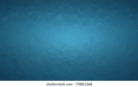 DARK BLUE vector abstract textured polygonal background. Blurry triangle design. Pattern can be used for background.