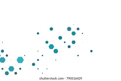 Dark BLUE vector abstract textured polygonal background. Brand-new blurry hexagonal design. Pattern can be used for background.