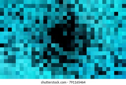 Dark BLUE vector abstract textured polygonal background. Blurry rectangular design. The pattern with repeating rectangles can be used for background.