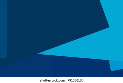 Dark BLUE vector abstract textured polygonal background. Blurry rectangular design. The pattern with repeating rectangles can be used for background.