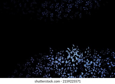 Dark BLUE vector backdrop with abstract shapes. Illustration with colorful gradient shapes in abstract style. Background for a cell phone.
