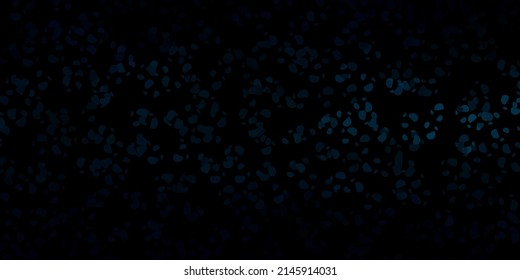 Dark blue vector backdrop with chaotic shapes. Colorful illustration with simple gradient shapes. Simple illustration for your web site.