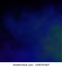 Dark BLUE vector backdrop with circles. Abstract decorative design in gradient style with bubbles. Pattern for business ads.