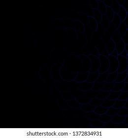 Dark BLUE vector backdrop with circles. Abstract decorative design in gradient style with bubbles. Pattern for booklets, leaflets.