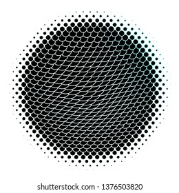 Dark BLUE vector backdrop with circles. Abstract decorative design in gradient style with bubbles. Pattern for wallpapers, curtains.