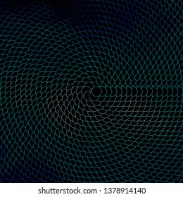 Dark BLUE vector backdrop with circles. Abstract colorful disks on simple gradient background. New template for your brand book.