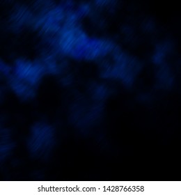Dark BLUE vector backdrop with circular arc. Colorful illustration in abstract style with bent lines. Template for your UI design.