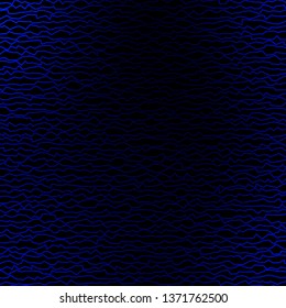 Dark BLUE vector backdrop with curves. Colorful illustration, which consists of curves. Pattern for booklets, leaflets.