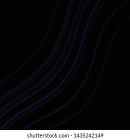 Dark BLUE vector backdrop with curves. Brand new colorful illustration with bent lines. Pattern for websites, landing pages.