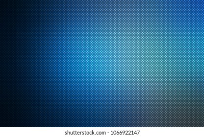Dark BLUE vector backdrop with dots. Blurred bubbles on abstract background with colorful gradient. Pattern can be used as texture of wallpapers.