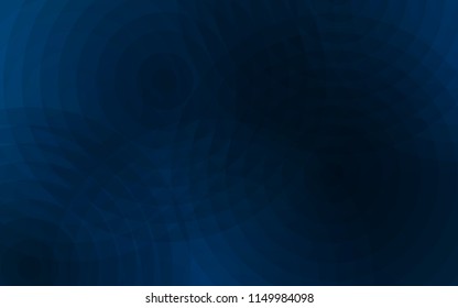 Dark BLUE vector backdrop with dots. Glitter abstract illustration with blurred drops of rain. Pattern can be used as texture of wallpapers.