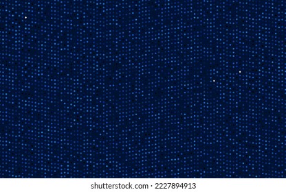 Dark BLUE vector backdrop with dots. Blurred bubbles on abstract background with colorful gradient. Pattern for ads, leaflets.