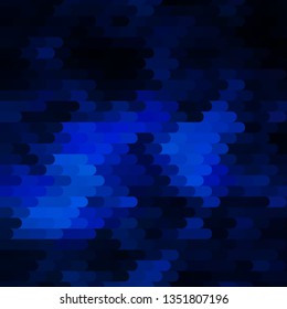 Dark BLUE vector backdrop with lines. Gradient abstract design in simple style with sharp lines. Pattern for ads, commercials.