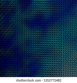 Dark BLUE vector backdrop with lines. Repeated lines on abstract background with gradient. Template for your UI design.