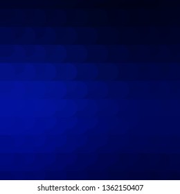 Dark BLUE vector backdrop with lines. Modern abstract illustration with colorful lines. Smart design for your promotions.