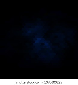 Dark BLUE vector backdrop with lines. Gradient illustration with straight lines in abstract style. Smart design for your promotions.