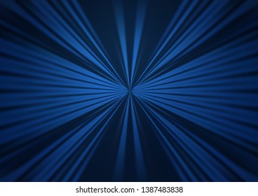Dark BLUE vector backdrop with long lines. Decorative shining illustration with lines on abstract template. Backdrop for TV commercials.