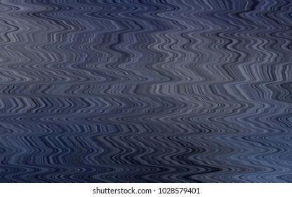 Dark BLUE vector background with abstract lines. Brand-new colored illustration in marble style with gradient. The template for cell phone backgrounds.