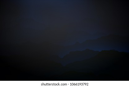Dark BLUE vector background with abstract circles. Shining illustration, which consist of blurred lines, circles. New composition for your brand book.