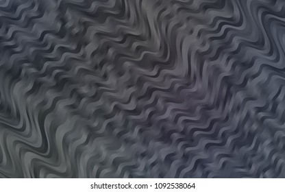 Dark BLUE vector background with abstract lines. Brand-new colored illustration in marble style with gradient. Pattern for your business design.