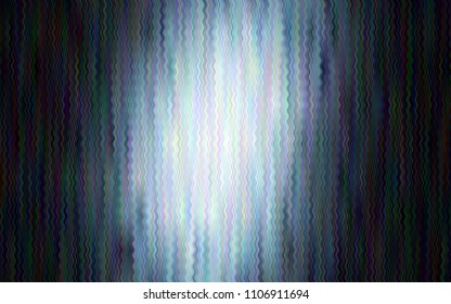 Dark BLUE vector background with abstract circles. Geometric illustration in marble style with gradient.  The best blurred design for your business.