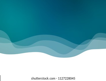 Dark BLUE vector background with abstract lines. Colorful abstract illustration with gradient lines. A completely new marble design for your business.