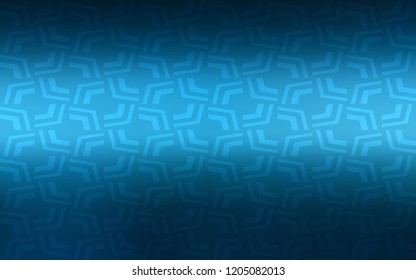 Dark BLUE vector background with abstract circles. Brand new colored illustration in marble style with gradient. Marble design for your web site.