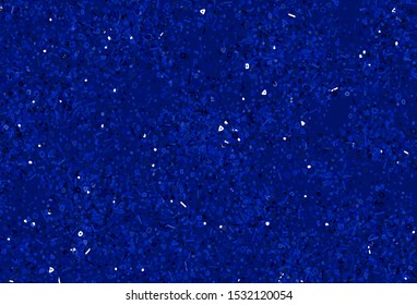 Dark BLUE vector background with abstract shapes. Colorful chaotic forms with gradient in modern style. Background for a cell phone.