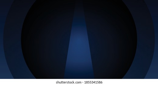Dark blue vector background with abstract geometric shapes. Vector illustration with colored pattern. Smart design for your business advert, banner, presentation design, and much more
