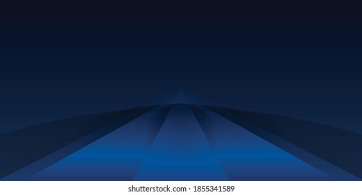 Dark blue vector background with abstract geometric shapes. Vector illustration with colored pattern. Smart design for your business advert, banner, presentation design, and much more