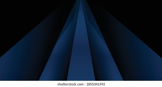 Dark blue vector background with abstract geometric shapes. Vector illustration with colored pattern. Smart design for your business advert, banner, presentation design, and much more