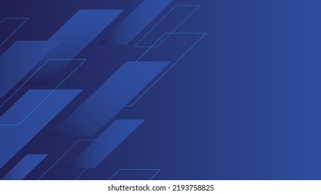 Dark blue vector background with abstract square shape,
dynamic and sports banner concept