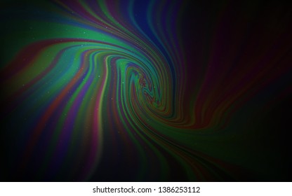 Dark BLUE vector background with astronomical stars. Shining illustration with sky stars on abstract template. Pattern for astrology websites.