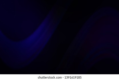 Dark BLUE vector background with astronomical stars. Space stars on blurred abstract background with gradient. Pattern for astronomy websites.