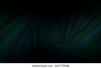 Dark BLUE vector background with astronomical stars. Shining illustration with sky stars on abstract template. Pattern for astrology websites.