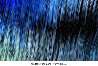 Dark BLUE vector background with bent lines. An elegant bright illustration with gradient. Marble design for your web site.