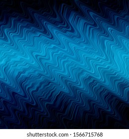 Dark BLUE vector background with bows. Gradient illustration in simple style with bows. Pattern for business booklets, leaflets