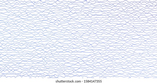 Dark BLUE vector background with bows. Abstract illustration with bandy gradient lines. Pattern for websites, landing pages.