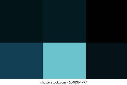 Dark BLUE vector background with bright palette. Abstract palette with samples of rainbow colors. Template of colors for smart designers.