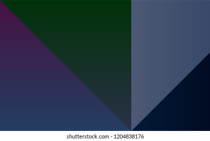 Dark BLUE vector background with bright palette. Decorative design of colorful palette. Pattern for easy creation of leaflets, banners, booklets.