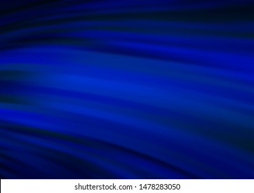 Dark BLUE vector background with bubble shapes. Creative geometric illustration in marble style with gradient. Pattern for your business design.