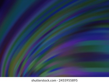 Dark BLUE vector background with bubble shapes. Creative geometric illustration in marble style with gradient. A completely new marble design for your business.