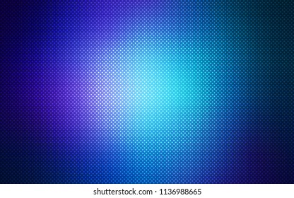 Dark BLUE vector background with bubbles. Modern abstract illustration with colorful water drops. New design for ad, poster, banner of your website.