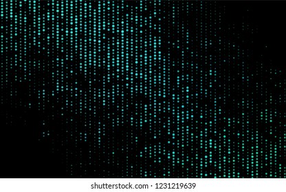 Dark BLUE vector  background with bubbles. Beautiful colored illustration with blurred circles in nature style. New design for ad, poster, banner of your website.