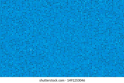 Dark BLUE vector background with bubbles. Blurred bubbles on abstract background with colorful gradient. Pattern for beautiful websites.