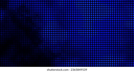 Dark BLUE vector background with bubbles. Abstract illustration with colorful spots in nature style. New template for a brand book.