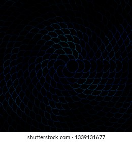 Dark BLUE vector background with circles. Abstract illustration with colorful spots in nature style. Design for posters, banners.