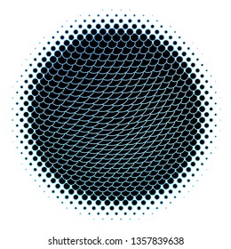 Dark BLUE vector background with circles. Abstract illustration with colorful spots in nature style. Pattern for business ads.