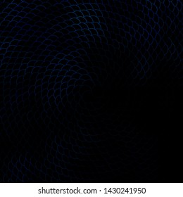 Dark BLUE vector background with circles. Glitter abstract illustration with colorful drops. Design for your commercials.