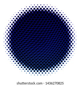 Dark BLUE vector background with circles. Abstract illustration with colorful spots in nature style. Pattern for wallpapers, curtains.